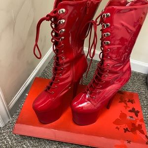 Pleasers Leather boots
